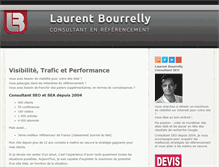 Tablet Screenshot of laurentbourrelly.com
